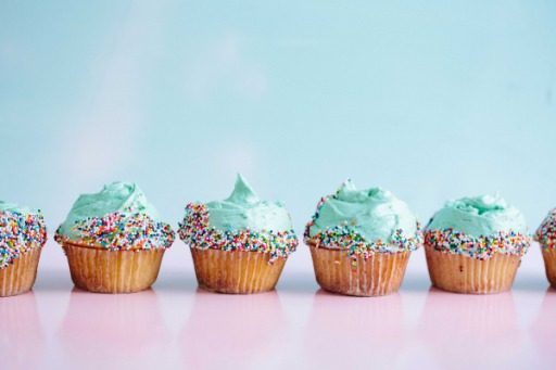 Colorful cupcakes